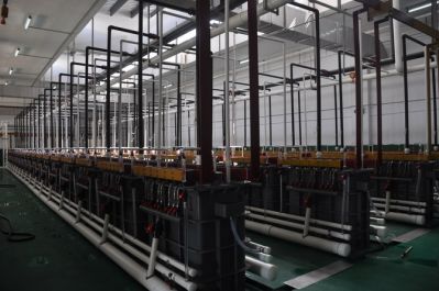 高效、先進的電解車間
